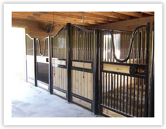 Horse barns: Stall fronts
