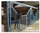 Horse stall doors. Custom 14-foot Stall Front