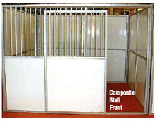 Horse stall doors. Composite Stall Front
